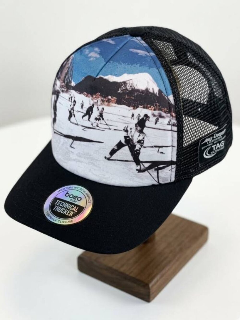 🎩 BOCO‎ PBR Original Pond Hockey Trucker Hat ❄️